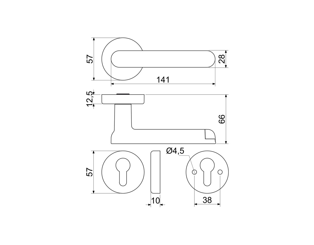 Smart Touch Handle H.03.NIMAT