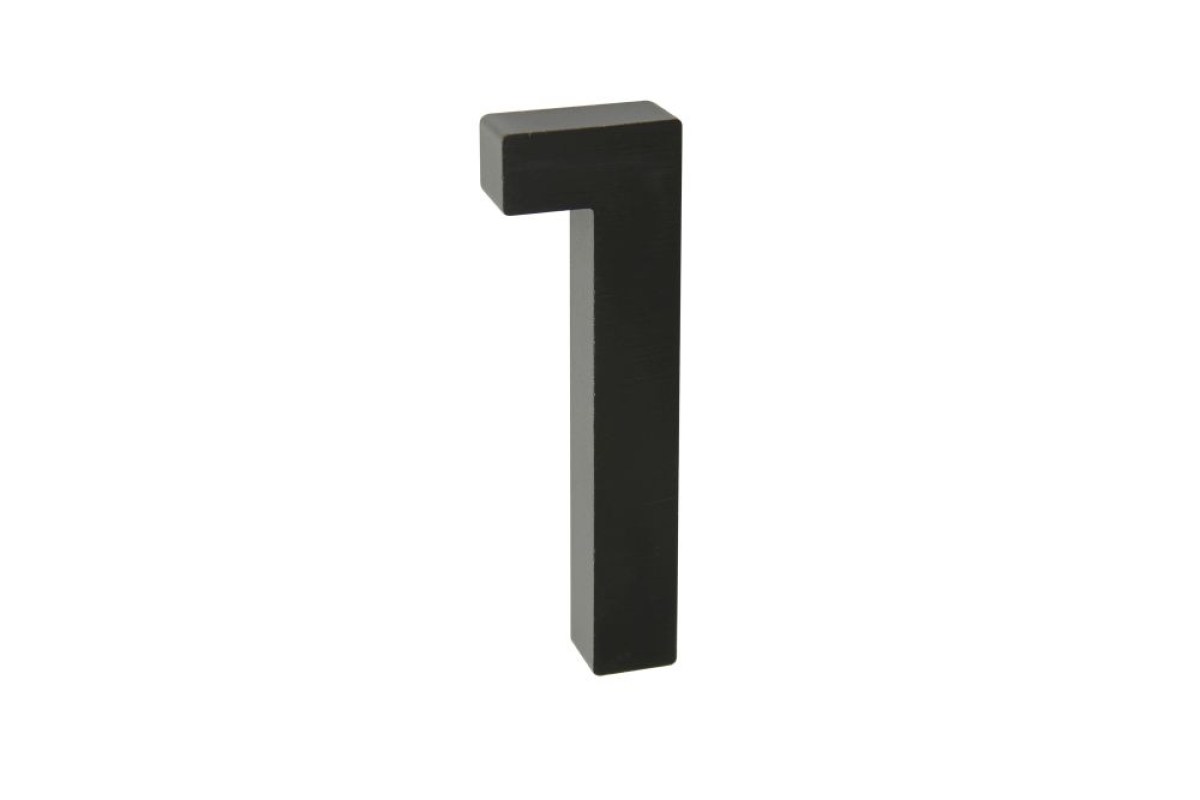 Hliníkové domovní číslo RN.100LV.1.AL.C.3D