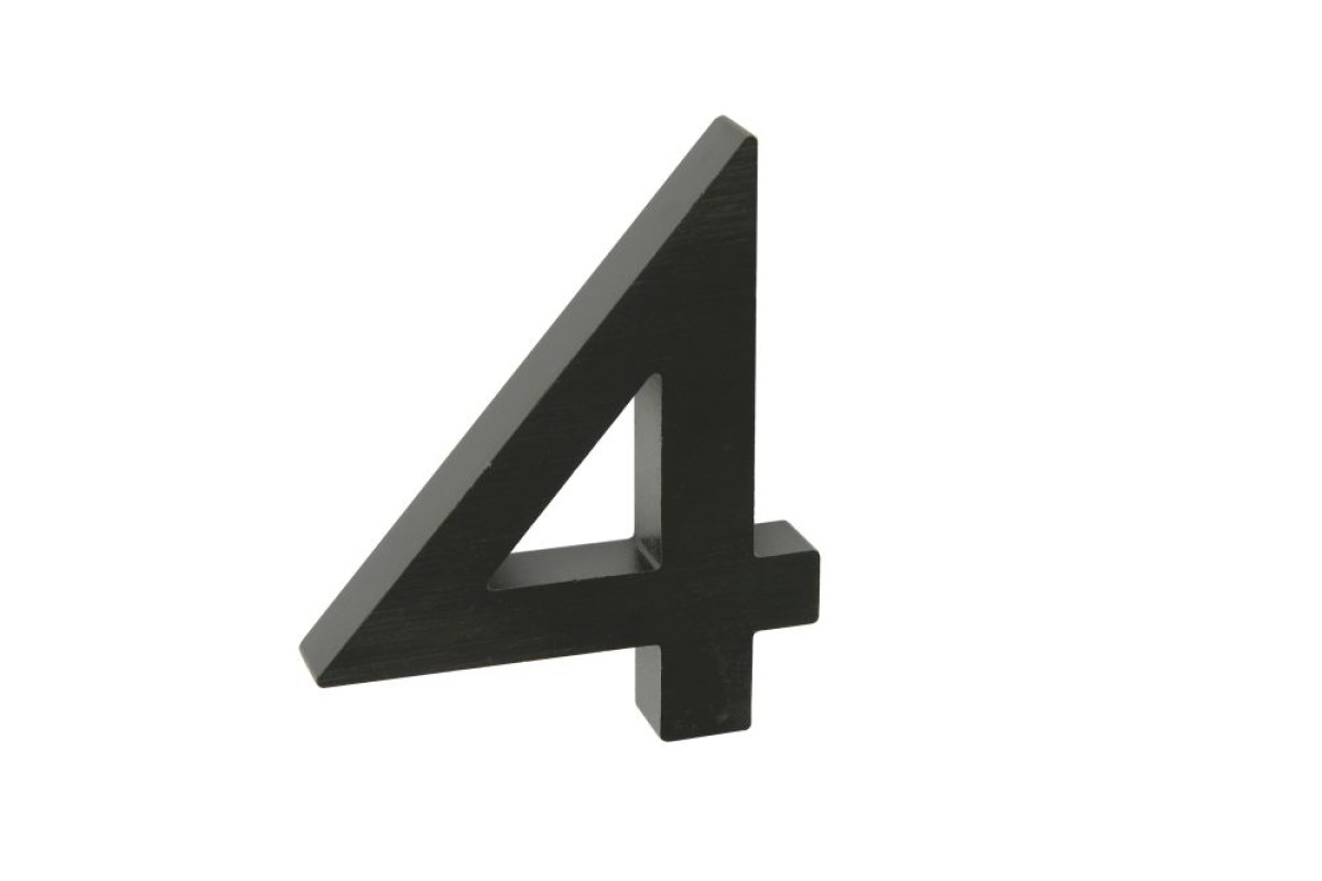 Hliníkové domovní číslo RN.100LV.4.AL.C.3D
