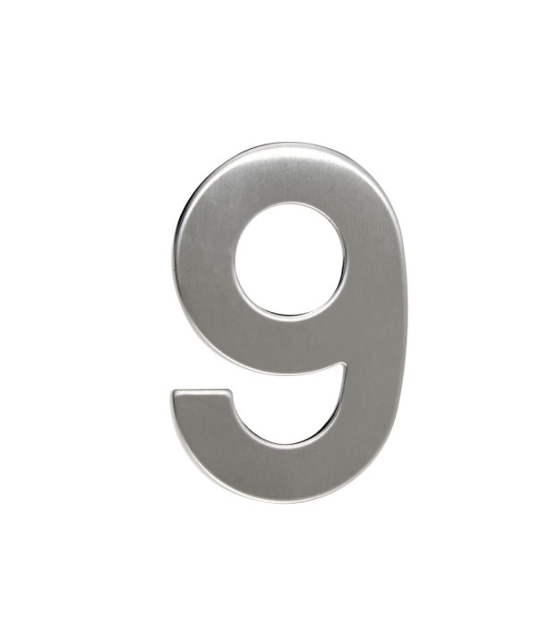 Nerezové domovní číslo RN.95L.9.N